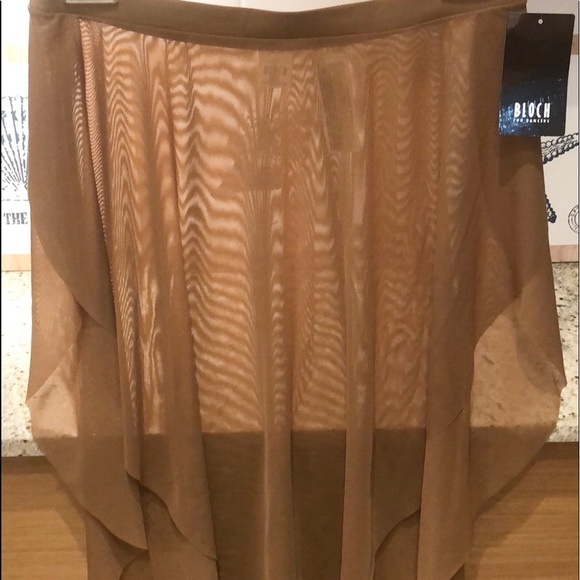 🎁 BLOCH Mesh Beach/Dance Skirt - Picture 3 of 8